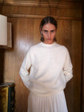Butter silk & cashmere blend pullover